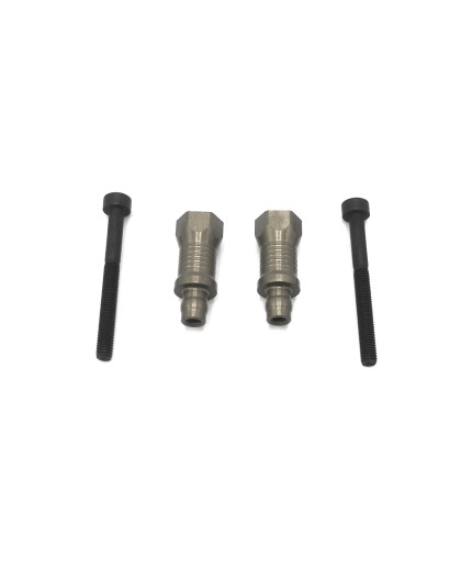 Fixations d'amortisseurs +5mm hard RC8B3 (2) - FASTRACE - FR548-ASWC