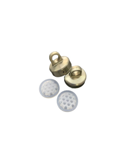 Bouchons amortisseurs + membranes HB(2) Hard - FASTRACE - FR6041HBGM
