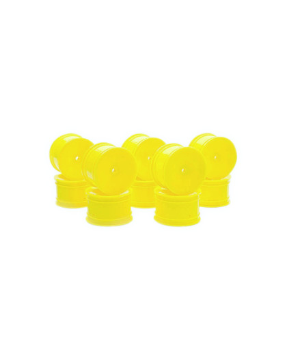 BUGGY REAR 1/10 2WD/4WD WHEEL YELLOW - 5 PAIRS - CENTRO - C0262Y