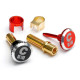 LOCKDOWN HEATSINK BULLET PLUG GRIPS WITH 4MM BULLETS - CENTRO - C0343
