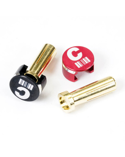 Prises PK 5mm avec cache (2) - CENTRO - C0346