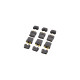 XT-90 BLACK FEMALE CONNECTORS (6PC) - CENTRO - C0356