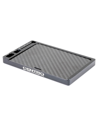 Plateau magnétique avec couvercle carbone - CENTRO - C0517