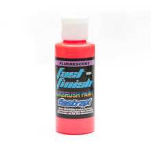 Peinture aérographe Rouge Fluo - 60ml - FASTRAX - FAST2600-36