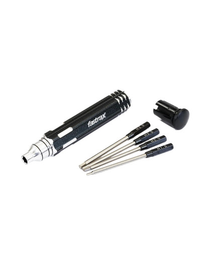 Tournevis 4 en 1 métrique (1.5/2.0/2.5/3.0mm) - FASTRAX - FAST618