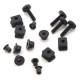 Silent bloc fixation de servo Savox avec visserie - SAVOX - SAV-SP03