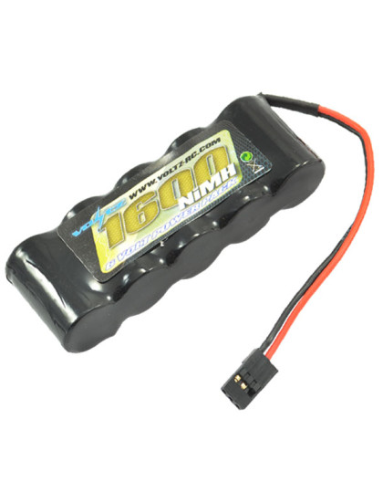 Voltz accu de réception NIMH plat 1600mah 6V - VOLTZ - VZ0111