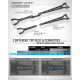 X4F Graphite Upper Deck - Split Front - 2.0mm - XRAY - 301075
