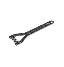 X4'23 Platine supérieure avant carbone 1.6mm - XRAY - 301079-L