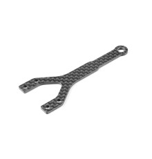 X4F'25 Platine supérieure carbone avant 1.6mm - XRAY - 301083-L