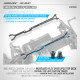 X4F'25 Graphite Upper Deck 2.0mm - XRAY - 301085