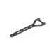 X4'26 CARBON UPPER DECK - SPLIT REAR - 1.6MM - XRAY - 301091-L