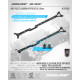 X4F'27 Platine supérieur carbone 2.0mm - XRAY - 301095