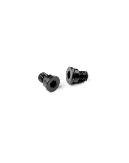 X4 Top Deck Hex Screw M3X5.5 - Hudy Spring Steel™ (2) - XRAY - 301158