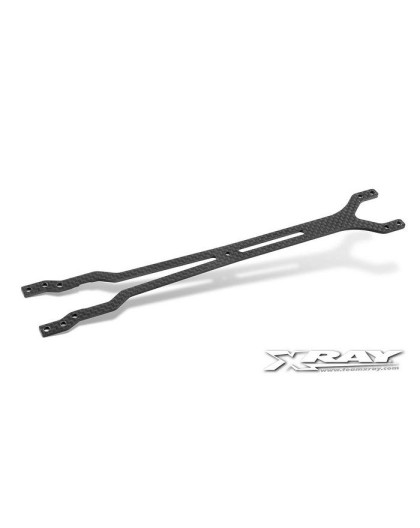 Platine supérieure carbone T3 2.0MM - XRAY - 301193