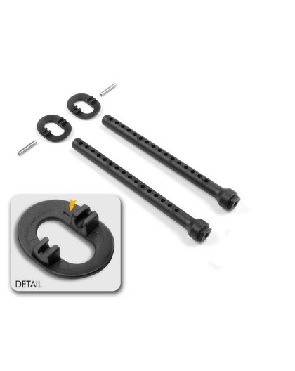 Support carrosserie avant +1mm - XRAY - 301323