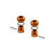 ALU ADJUSTABLE BODY POST STOP (2) - 301351-O - XRAY