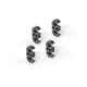 Graphite Shim For Rear Body Post Adjustment 3.0mm (4) - XRAY - 301390