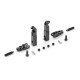 X4F'25 ALU SHOCK HOLDER FRONT FIXED/ACTIVE (2) - XRAY - 301974-S