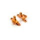 Support biellette haut alu orange T4 15 - XRAY - 302034-O