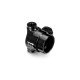 ALU STEERING BLOCK - BLACK - SWISS 7075 T6 - 302257 - XRAY