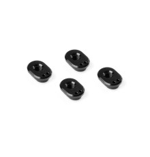 X4 Alu Caster Bushing Front 4°/Rear 1.5° - 2 Dots (4) - XRAY - 302311
