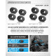 X4 Inserts de chasse AV 4° / AR 1.5° - 2 dots (4) - XRAY - 302311