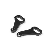 X4'23 Alu Rear Ars Plate - Swiss 7075 T6 (L+R) - XRAY - 302388