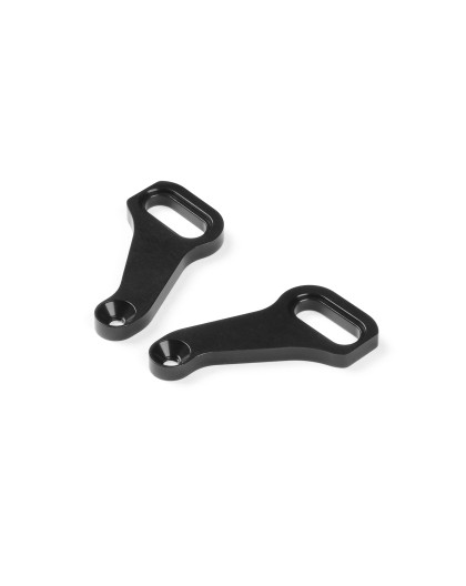 X4'23 Alu Rear Ars Plate - Swiss 7075 T6 (L+R) - XRAY - 302388