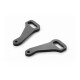 X4 Alu Rear Ars Plate - Inner Shock (L+R) - XRAY - 302387