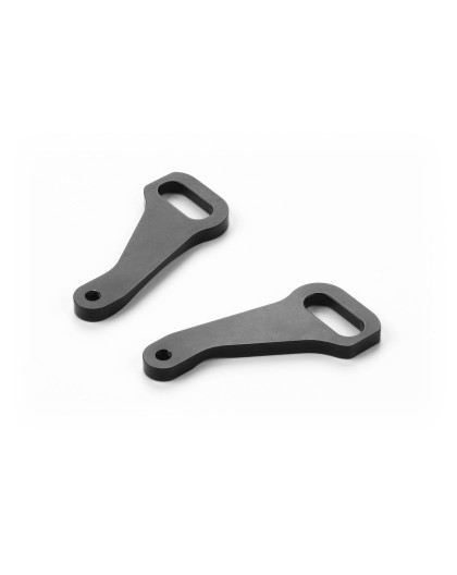 X4 Alu Rear Ars Plate - Inner Shock (L+R) - XRAY - 302387