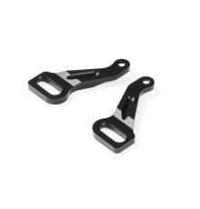 X4'23 Alu Front Steering Plate - Swiss 7075 T6 (L+R) - XRAY - 302397