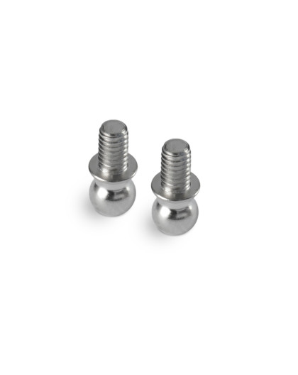 Anti-Roll Bar Steel Ball End 3.8mm 2.5X4mm Thread (2) - XRAY - 302434
