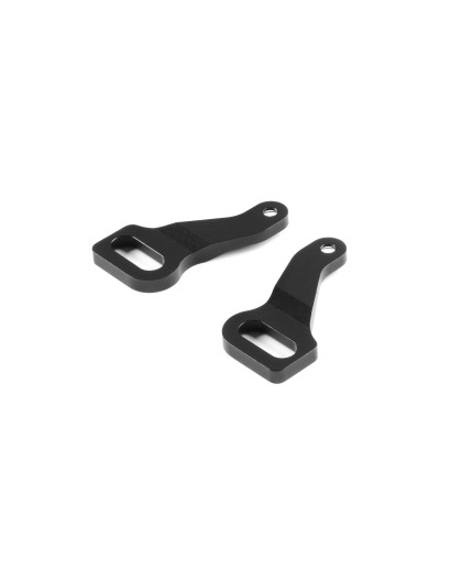 X4F'24 Alu Front Steering Plate - Swiss 7075 T6 (L+R) - XRAY - 302399