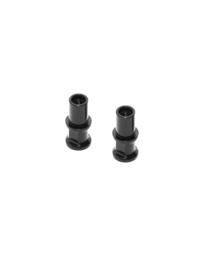 X4 ALU STEERING POST FOR DUAL SERVO SAVER (2) - XRAY - 302539