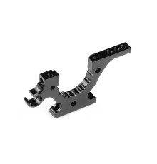 X4'23 ALU LOWER BULKHEAD - FRONT L / REAR R - 7075 T6 - XRAY - 302775