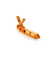 T4 ALU MOTOR MOUNT - ORANGE - 303055-O - XRAY