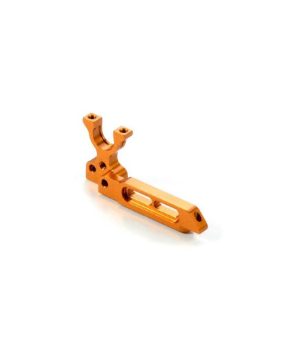 T4 ALU MOTOR MOUNT - ORANGE - 303055-O - XRAY
