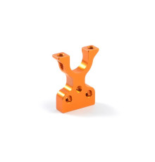 T4'17 ALU LAYSHAFT BULKHEAD CLOSED L/R - ORANGE - 303066-O - XRAY