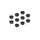 ALU SHIM 3x9x2.0MM - BLACK (10) - XRAY - 303119-K
