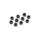 ALU SHIM 3x6x3.0MM - BLACK (10) - 303125-K - XRAY
