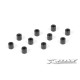 ALU SHIM 3x6x6.0MM - BLACK (10) - 303128-K - XRAY