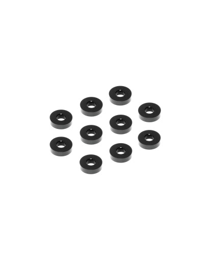 ALU SHIM 3x7.5x2.0MM - BLACK (10) - XRAY - 303137-K