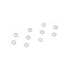 Alu Shim 3X5X0.25mm (10) - XRAY - 303143