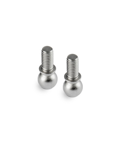 X4 Rotule 4.9mm avec filetage M3x5.5mm (2) - XRAY - 303263