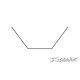 T4 ANTI-ROLL BAR REAR 1.0 MM - 303490 - XRAY