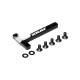 X4 Renfort de châssis alu - XRAY - 303768