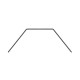 X4 Anti-Roll Bar - Rear 1.3 mm - XRAY - 303823