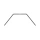 X4 Barre anti-roulis arrière 1.6mm - XRAY - 303826