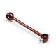 Cardans ECS 50mm acier Hudy pin 2mm - XRAY - 305323